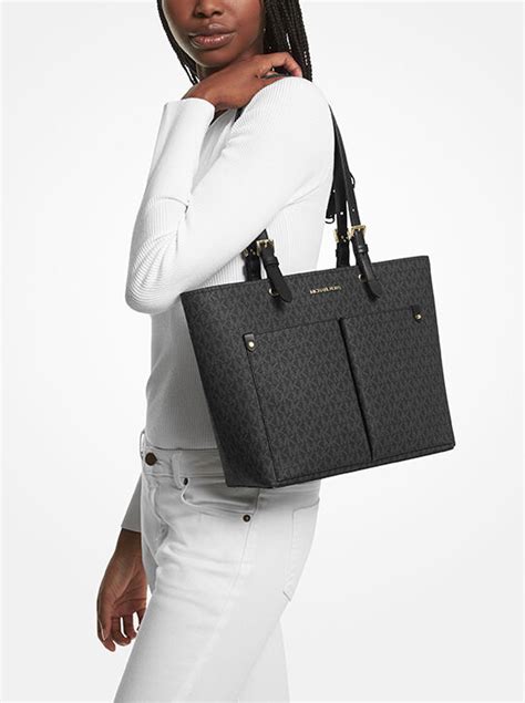 michael kors tragetaschen jet set|Jet Set Medium Pocket Tote Bag .